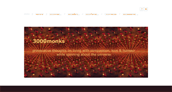 Desktop Screenshot of 3000monks.com